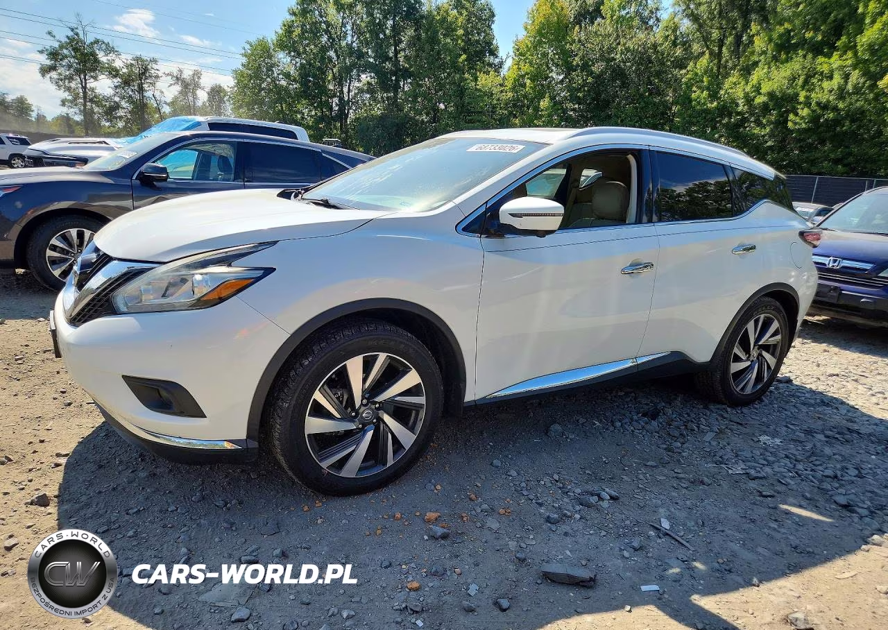 2017 Nissan Murano Platinum VIN:5N1AZ2MH6HN141476 - 1