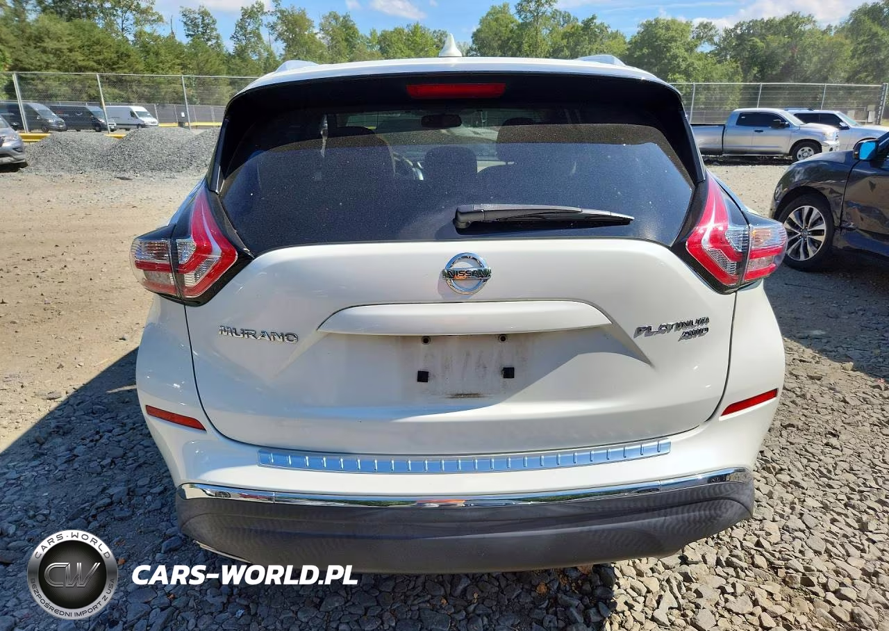 2017 Nissan Murano Platinum VIN:5N1AZ2MH6HN141476 - 6