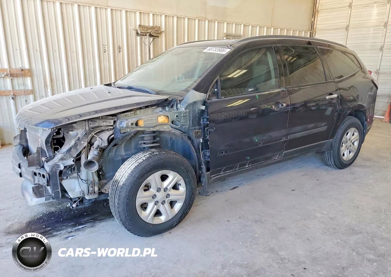 2015 Chevrolet Traverse Ls VIN:1GNKRFKD2FJ368112 - 1