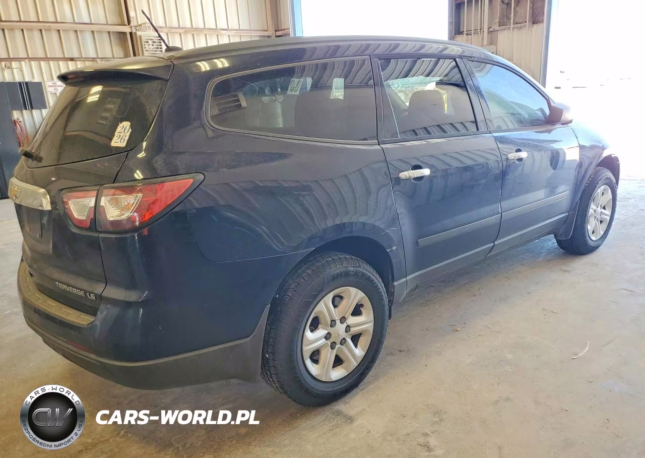 2015 Chevrolet Traverse Ls VIN:1GNKRFKD2FJ368112 - 3