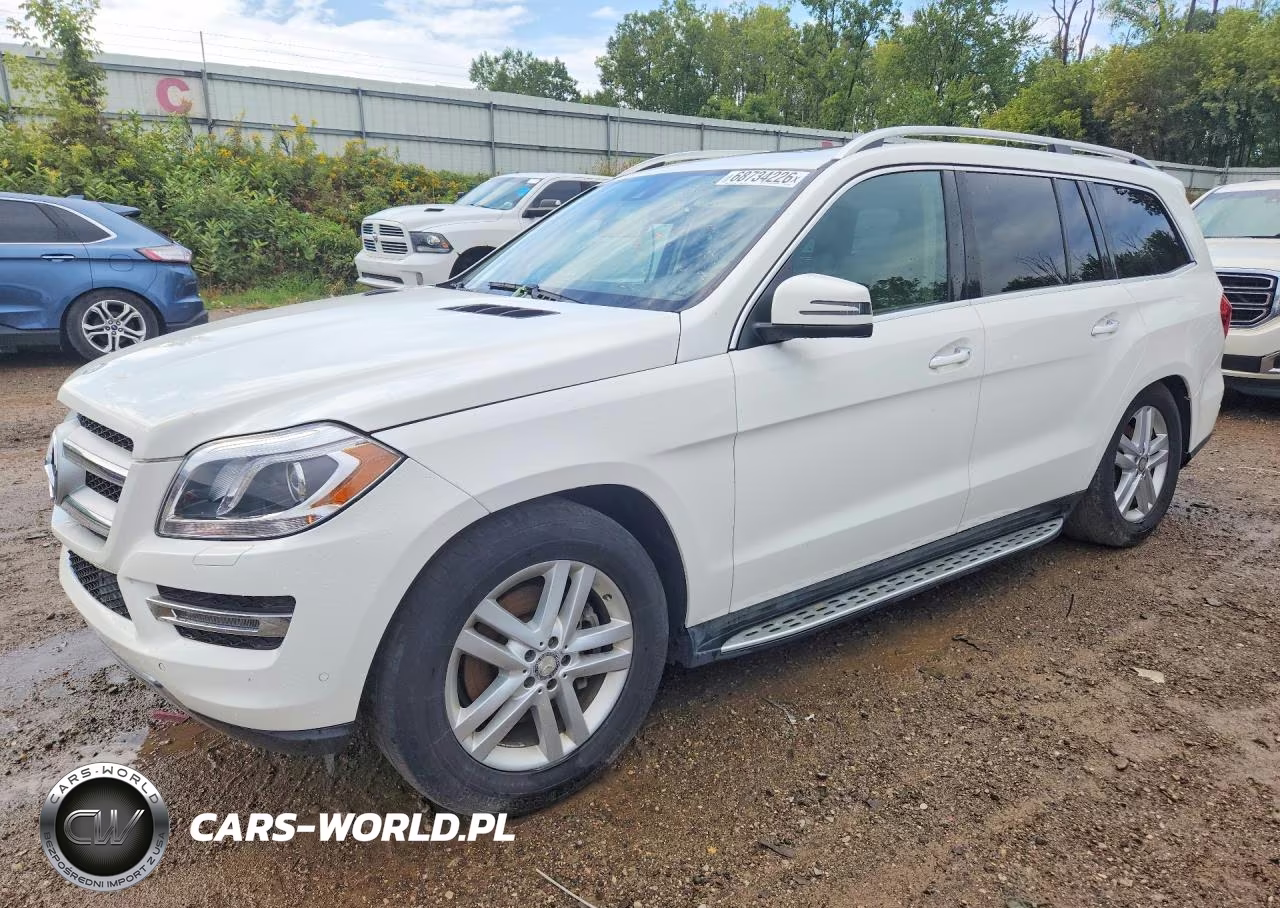 2015 Mercedes-Benz Gl 450 4Matic VIN:4JGDF6EE9FA617502 - 1