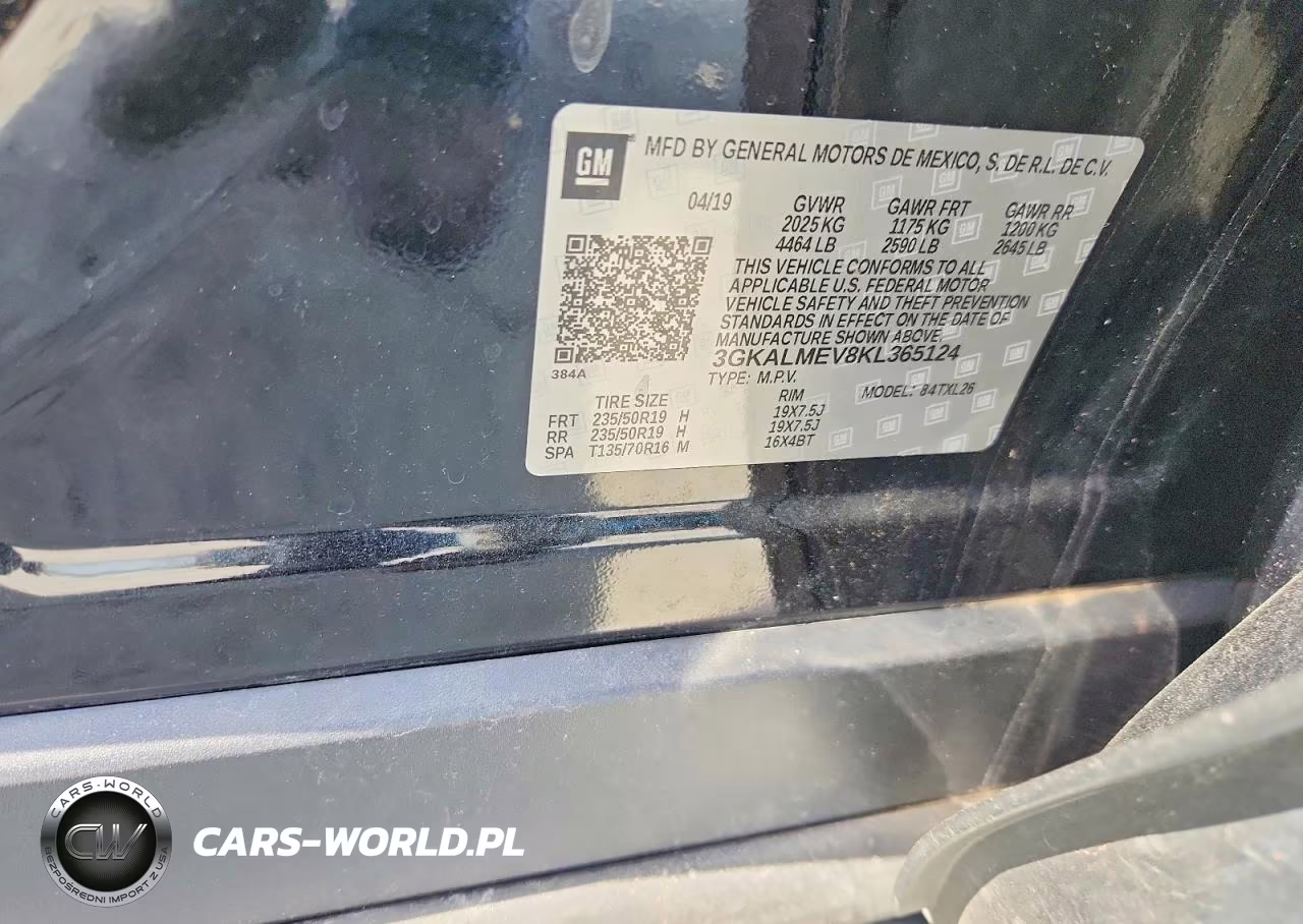 2019 GMC Terrain Sle VIN:3GKALMEV8KL365124 - 13