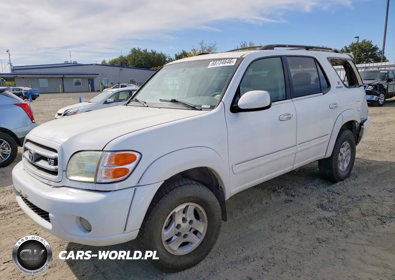 2002 Toyota Sequoia Limited VIN:5TDZT38A92S061893 - 1