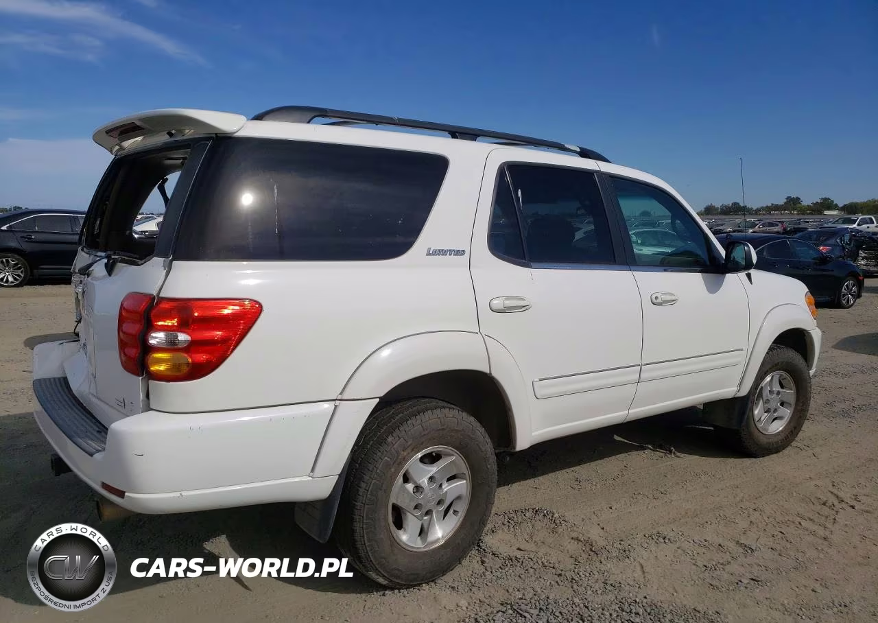 2002 Toyota Sequoia Limited VIN:5TDZT38A92S061893 - 3