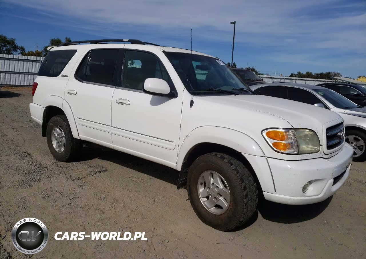 2002 Toyota Sequoia Limited VIN:5TDZT38A92S061893 - 4