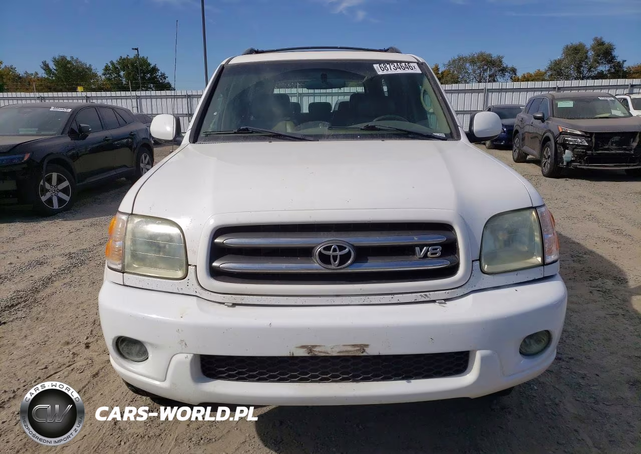 2002 Toyota Sequoia Limited VIN:5TDZT38A92S061893 - 5