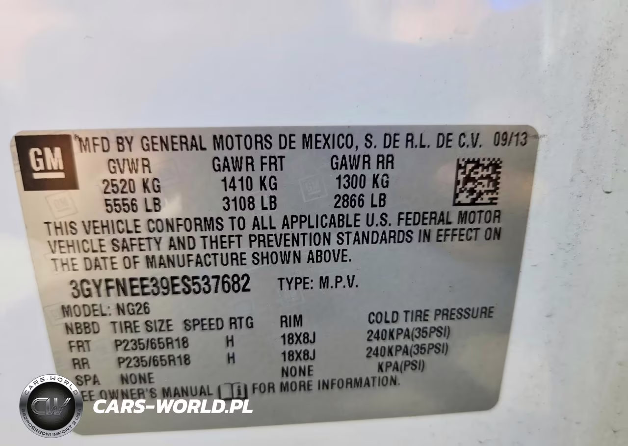 2014 Cadillac Srx Luxury Collection VIN:3GYFNEE39ES537682 - 12