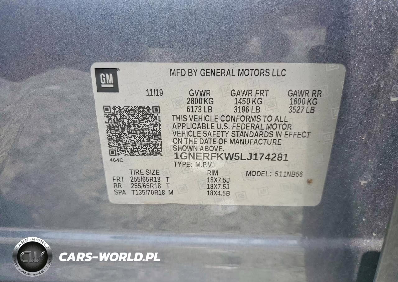 2020 Chevrolet Traverse Ls VIN:1GNERFKW5LJ174281 - 14
