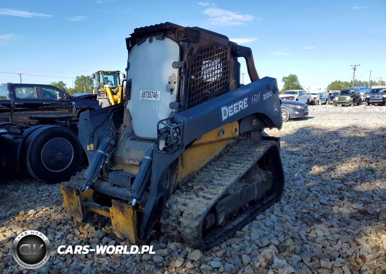 2019 John Deere 333G Tracked Skid Steer Loader VIN:1T0333GMCKF349871 - 2