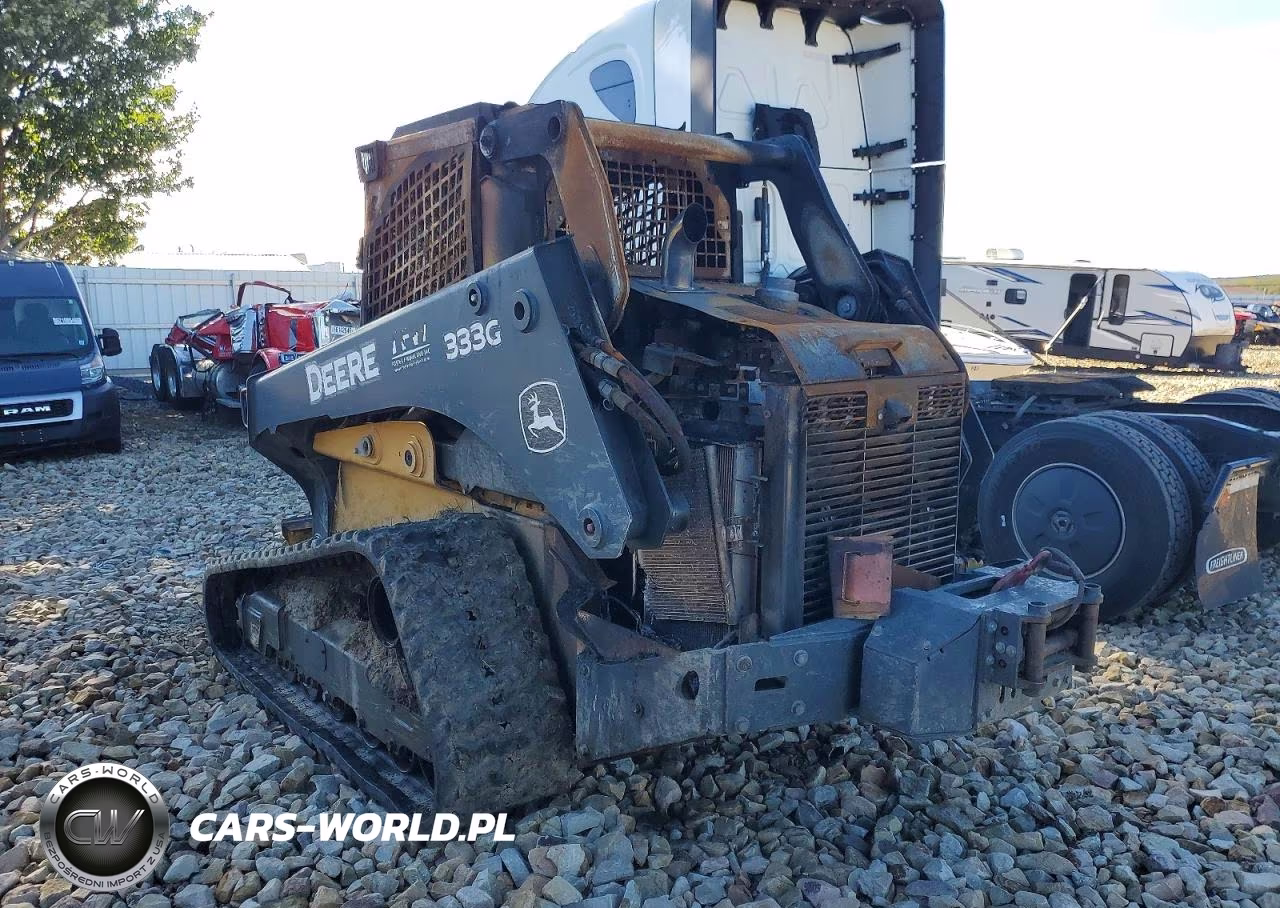 2019 John Deere 333G Tracked Skid Steer Loader VIN:1T0333GMCKF349871 - 3