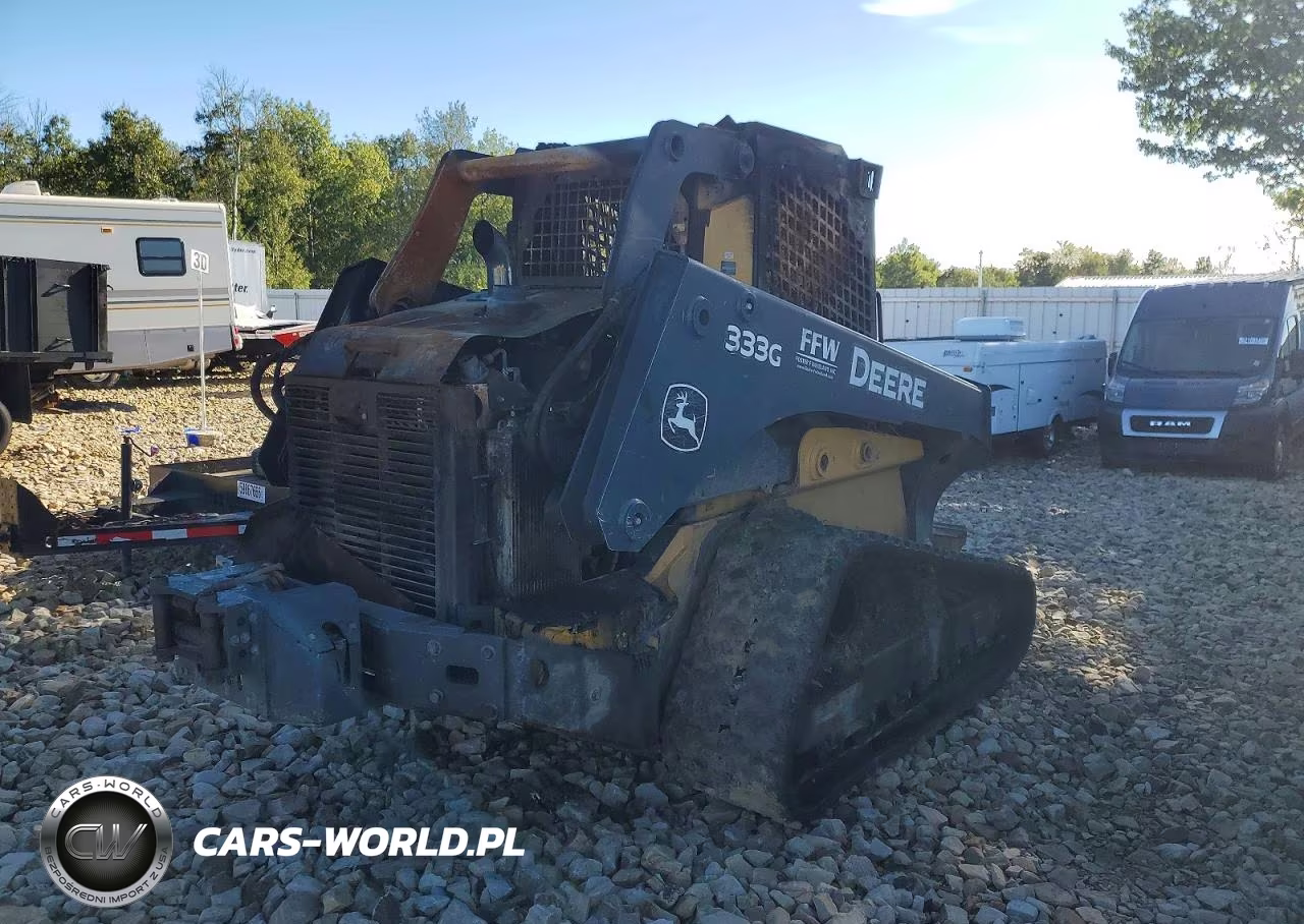 2019 John Deere 333G Tracked Skid Steer Loader VIN:1T0333GMCKF349871 - 4