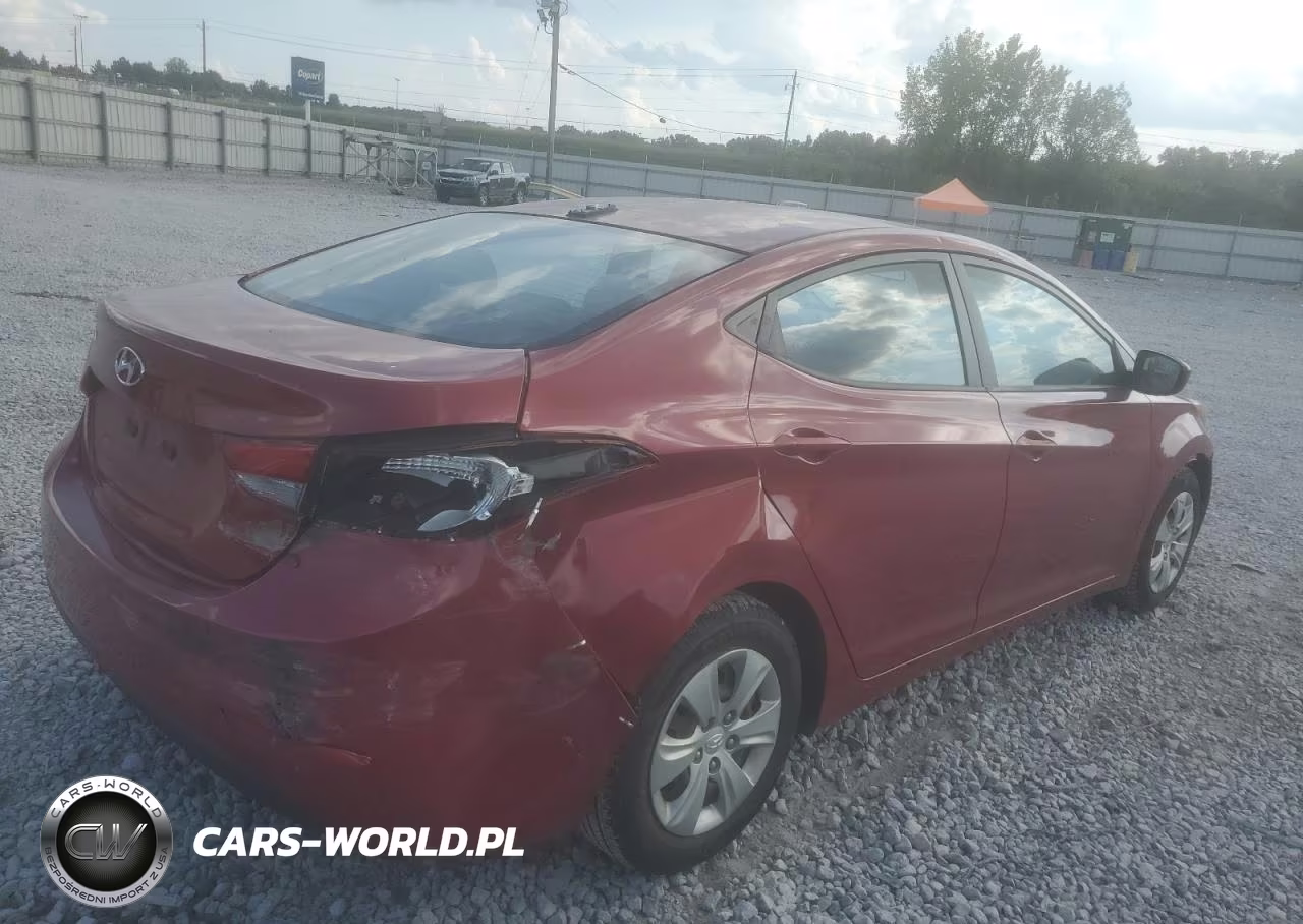2016 Hyundai Elantra Se VIN:KMHDH4AE0GU607123 - 3