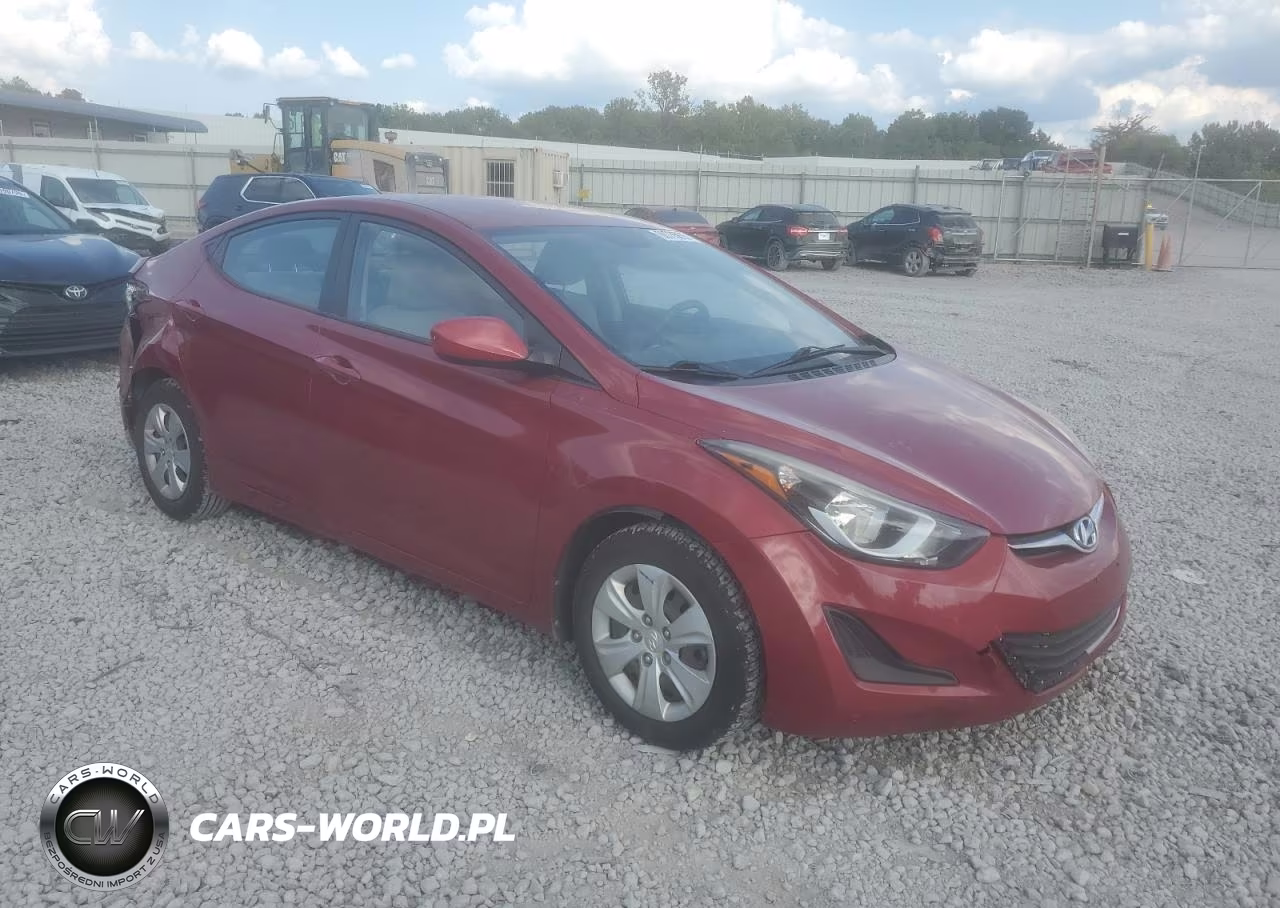 2016 Hyundai Elantra Se VIN:KMHDH4AE0GU607123 - 4