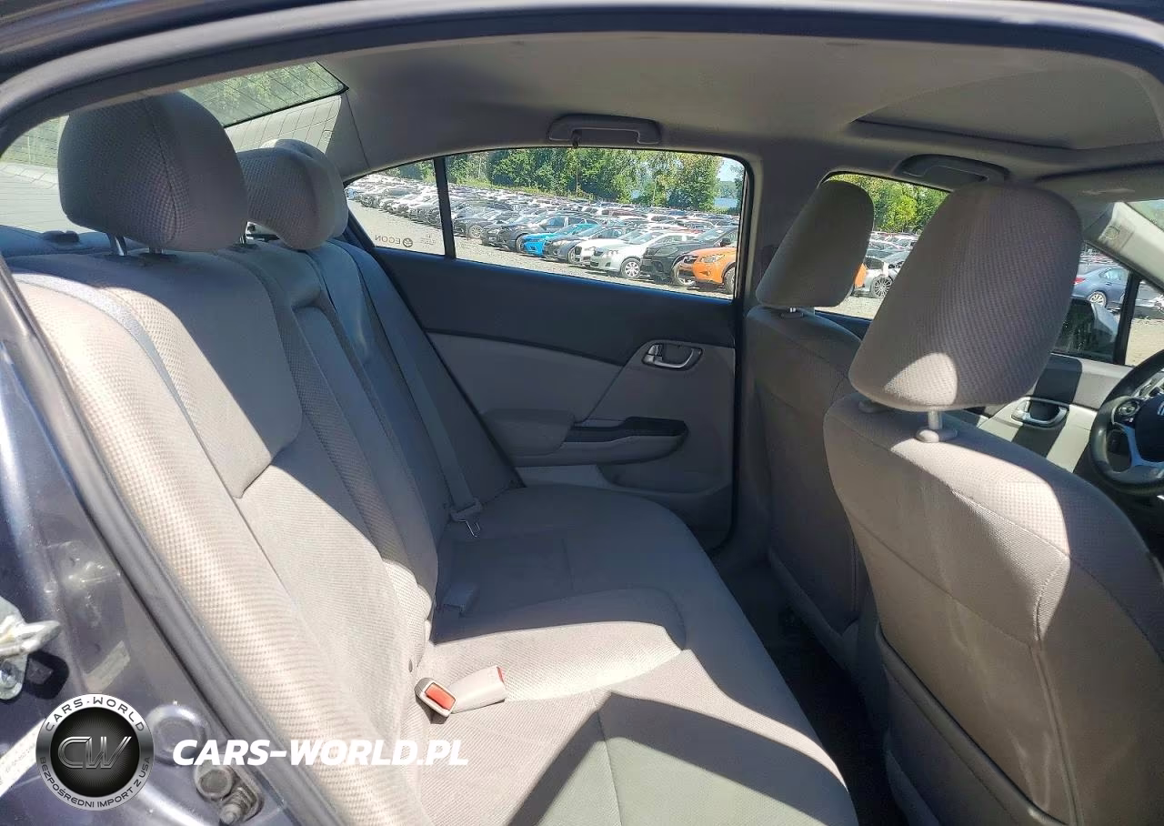 2012 Honda Civic Ex VIN:19XFB2F85CE320407 - 10