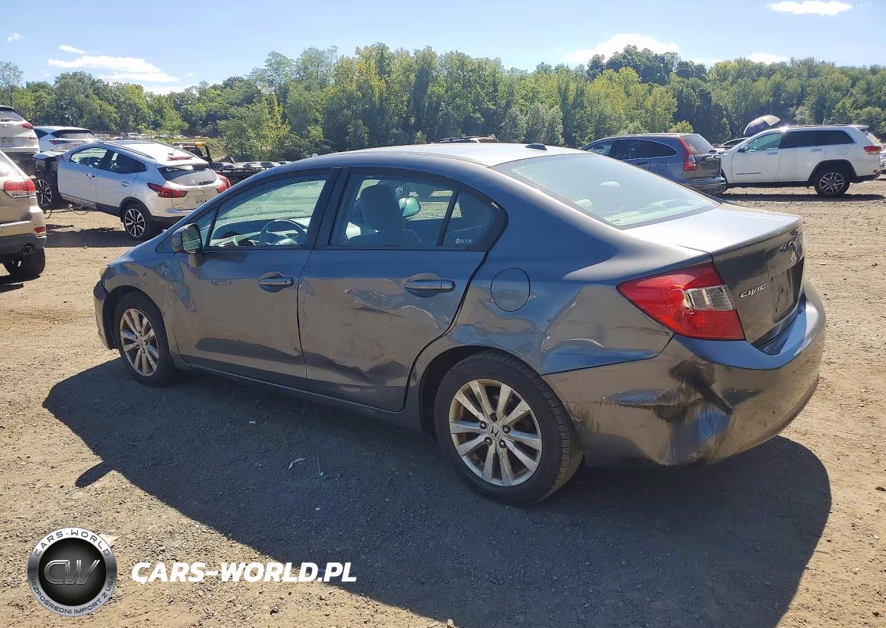 2012 Honda Civic Ex VIN:19XFB2F85CE320407 - 2