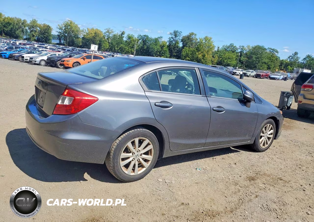 2012 Honda Civic Ex VIN:19XFB2F85CE320407 - 3