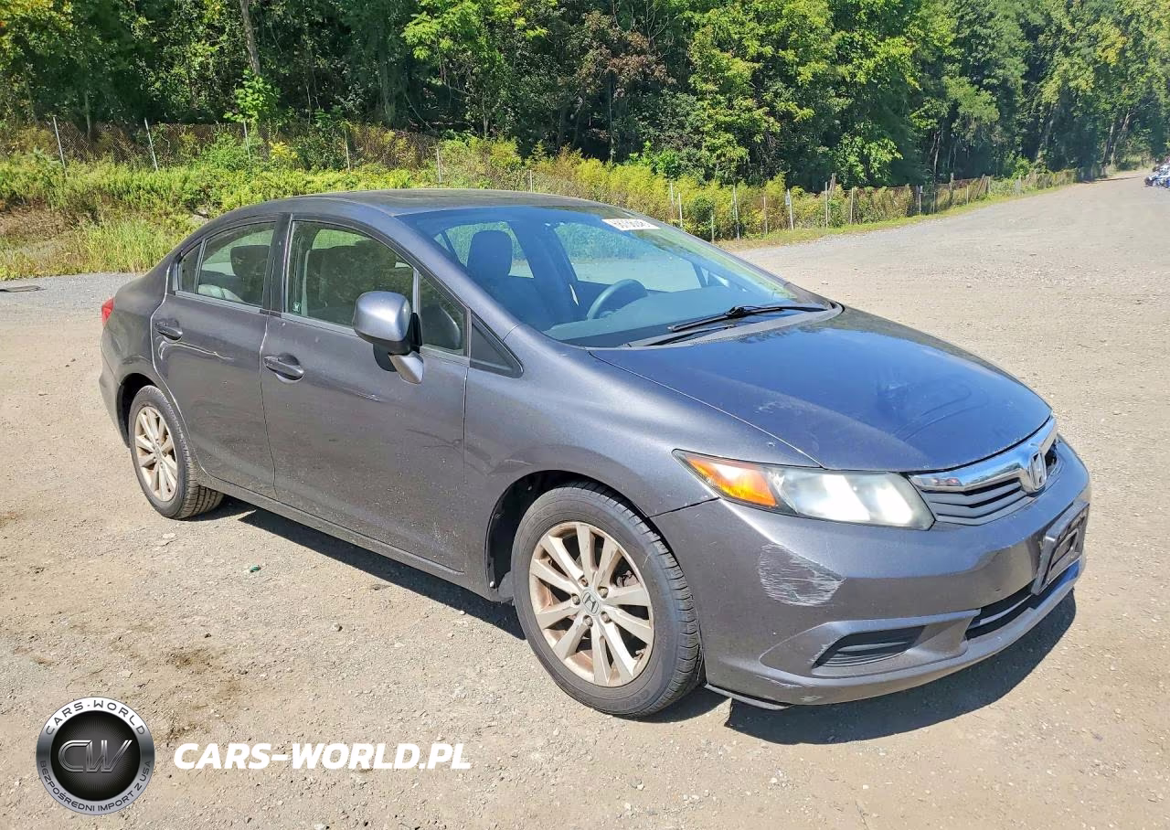 2012 Honda Civic Ex VIN:19XFB2F85CE320407 - 4