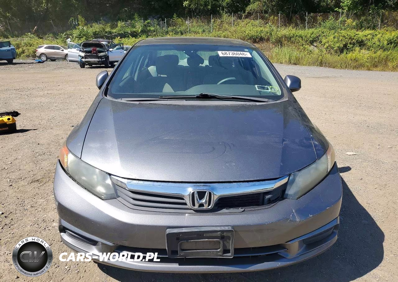 2012 Honda Civic Ex VIN:19XFB2F85CE320407 - 5