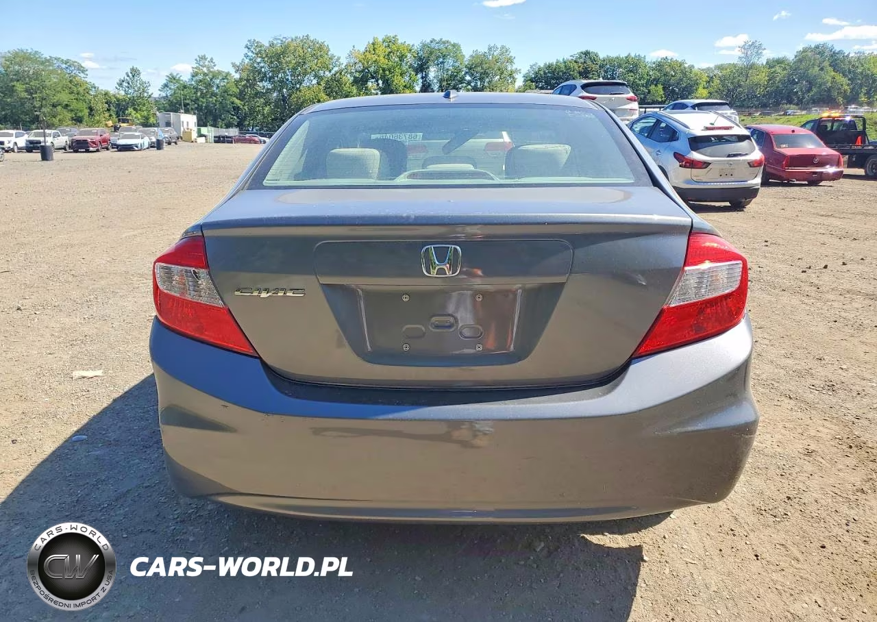 2012 Honda Civic Ex VIN:19XFB2F85CE320407 - 6
