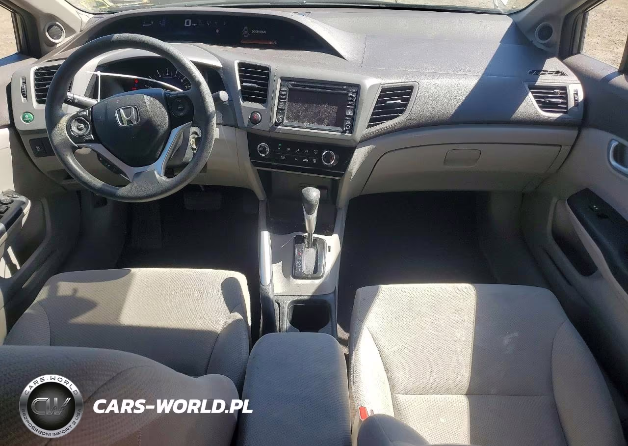 2012 Honda Civic Ex VIN:19XFB2F85CE320407 - 8