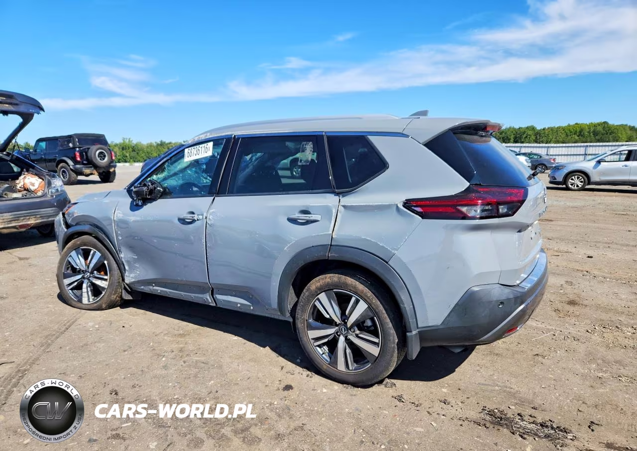 2022 Nissan Rogue Sl VIN:5N1BT3CB3NC700675 - 2