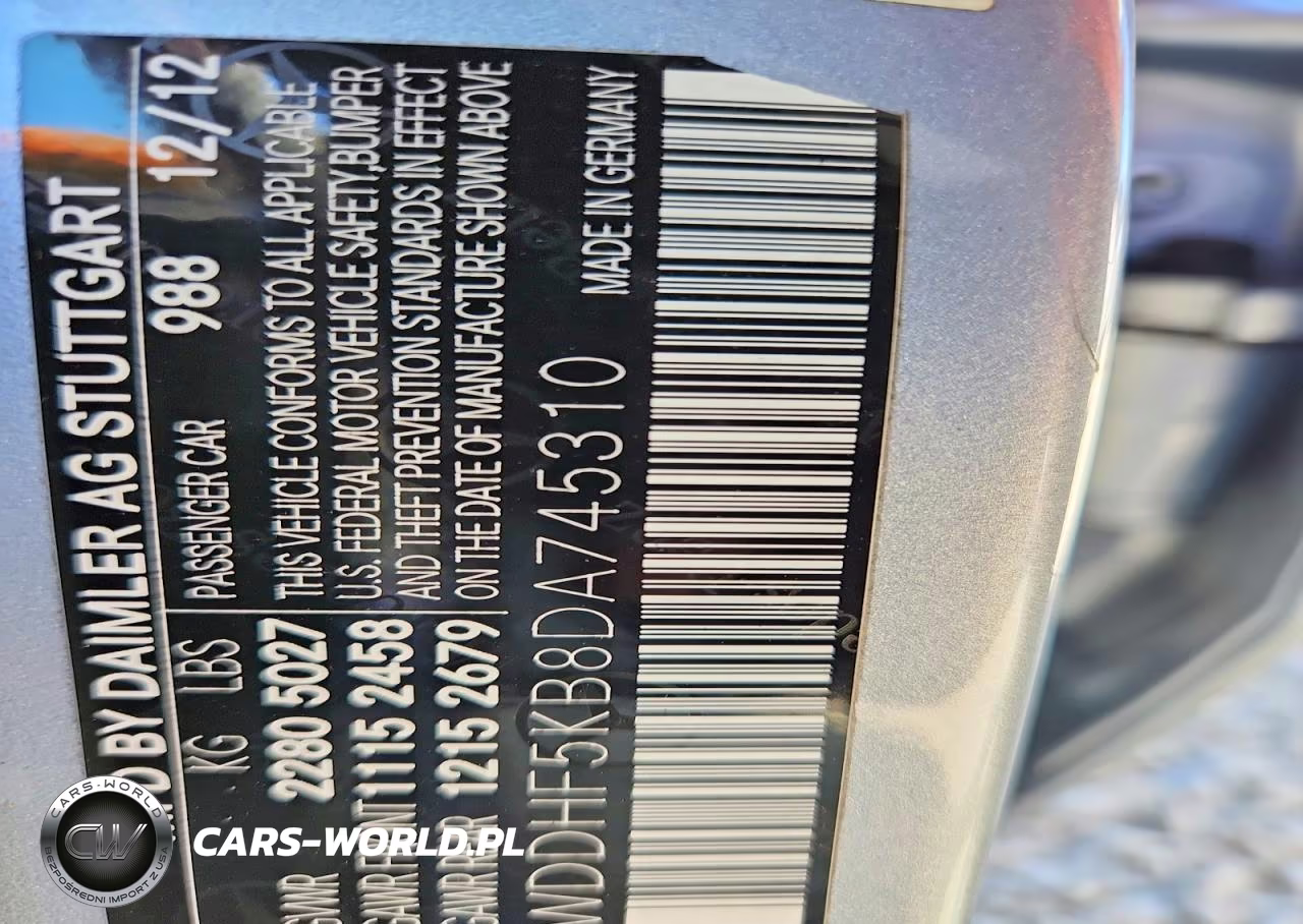 2013 Mercedes-Benz E 350 VIN:WDDHF5KB8DA745310 - 12