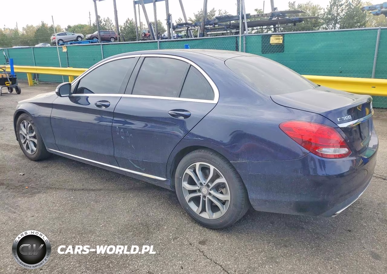 2016 Mercedes-Benz C 300 VIN:WDDWF4JBXGR161029 - 2