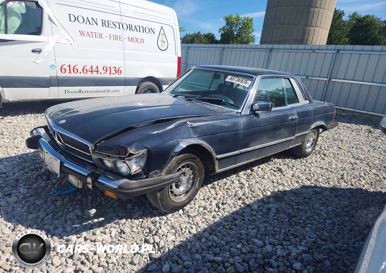 1980 Mercedes-Benz 450 Slc VIN:WDB10702412030327 - 1