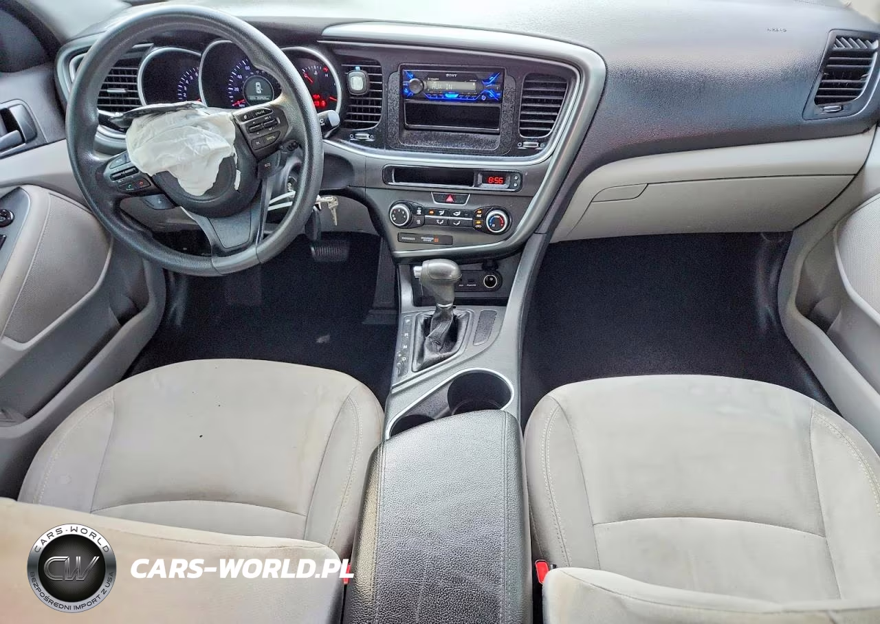 2015 Kia Optima Lx VIN:5XXGM4A7XFG421947 - 8