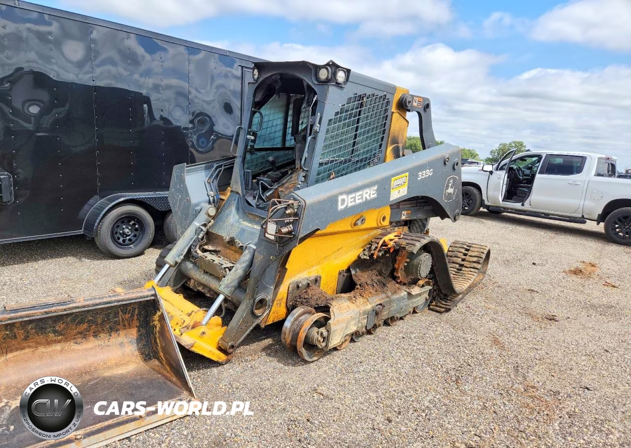 2024 John Deere 333G Tracked Skid Steer Loader VIN:1T0333GMHRF460324 - 2