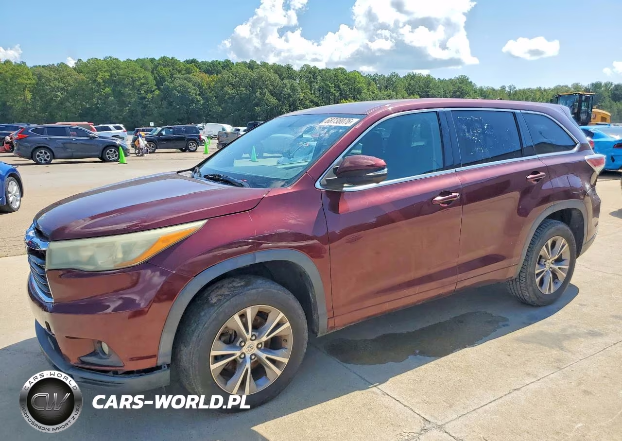 2015 Toyota Highlander Le Plus