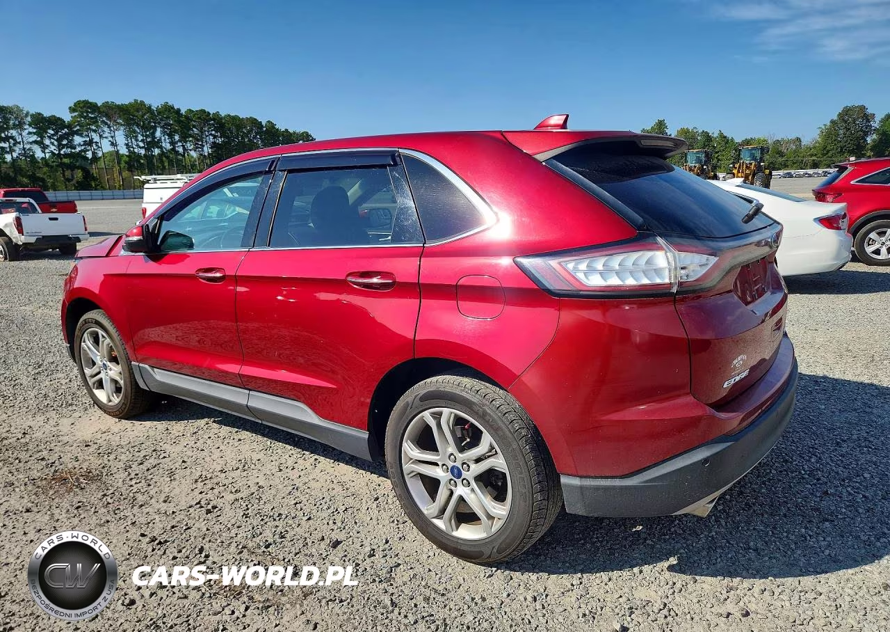 2017 Ford Edge Titanium VIN:2FMPK3K91HBB58097 - 2