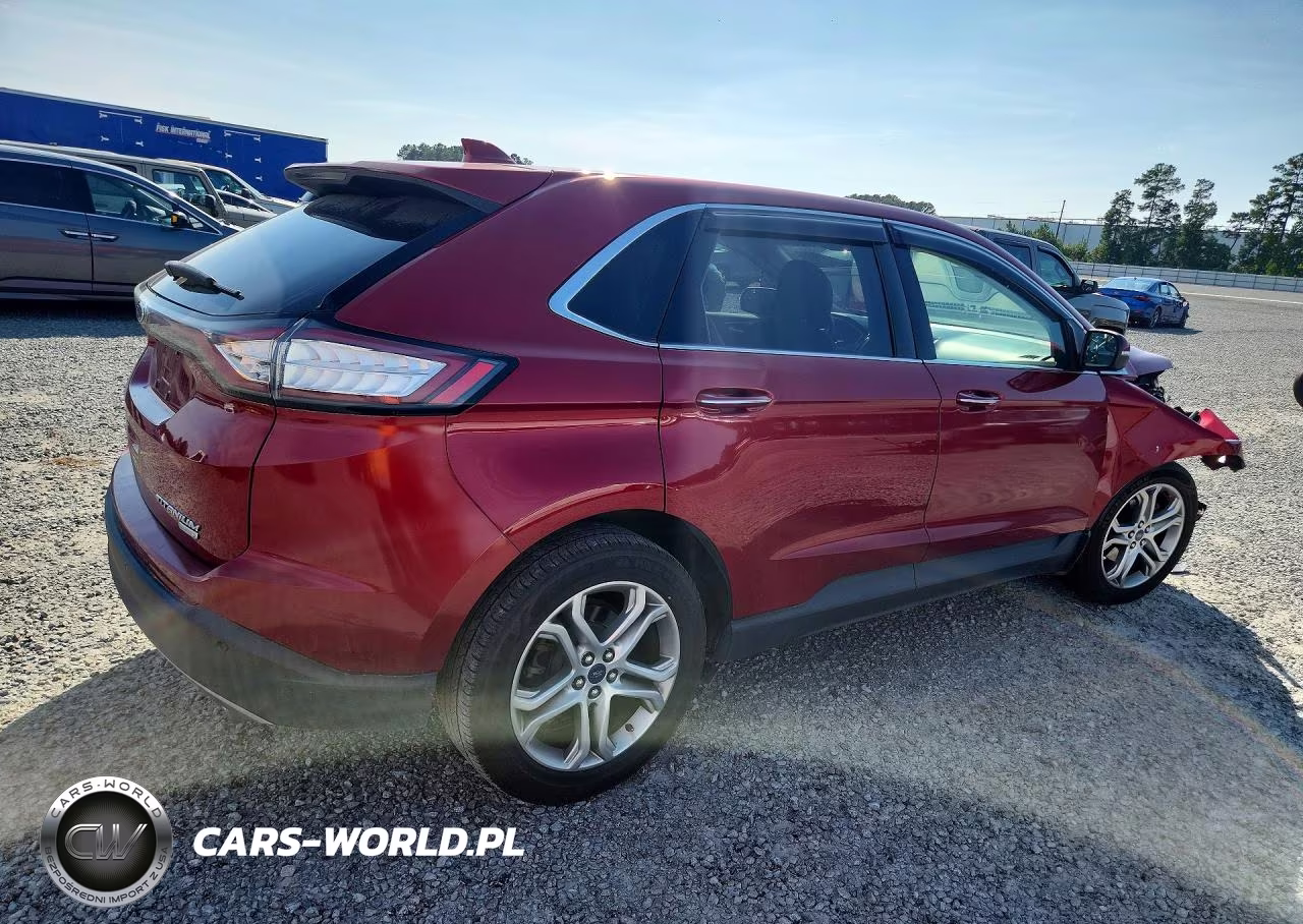 2017 Ford Edge Titanium VIN:2FMPK3K91HBB58097 - 3