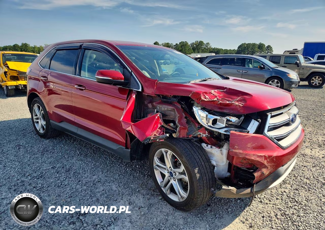 2017 Ford Edge Titanium VIN:2FMPK3K91HBB58097 - 4