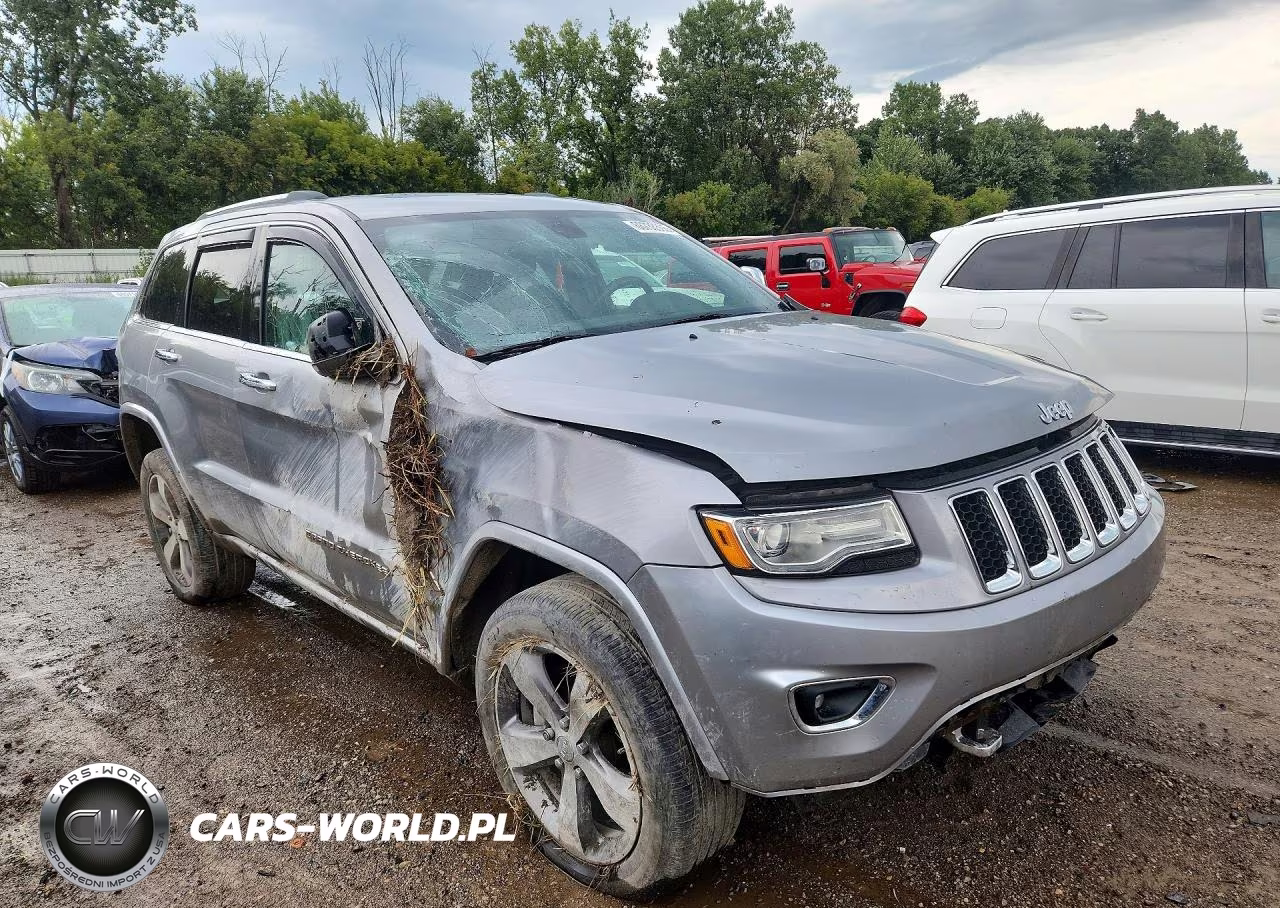 2014 Jeep Grand Cherokee Overland VIN:1C4RJFCG2EC542528 - 4