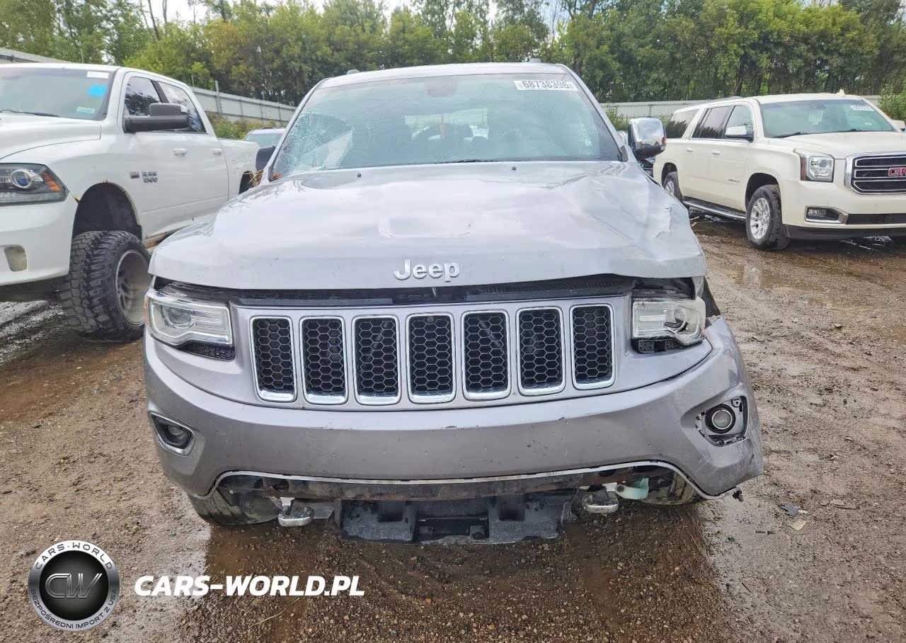 2014 Jeep Grand Cherokee Overland VIN:1C4RJFCG2EC542528 - 5