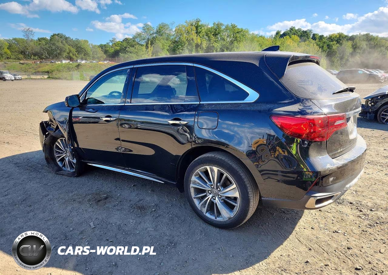 2017 Acura Mdx Technology VIN:5FRYD4H51HB022888 - 2