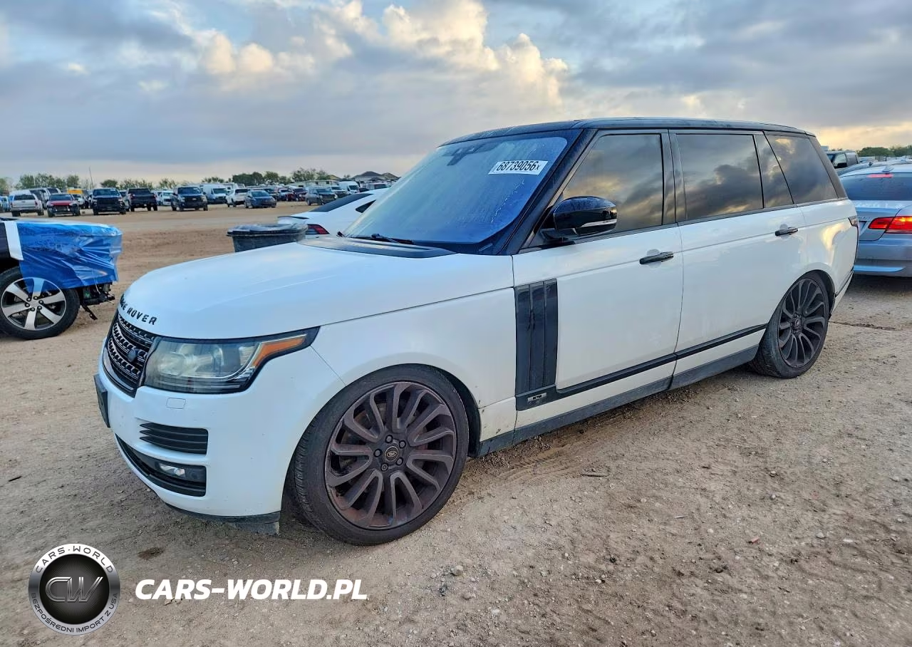 2017 Land Rover Range Rover Supercharged VIN:SALGS5FE4HA367703 - 1