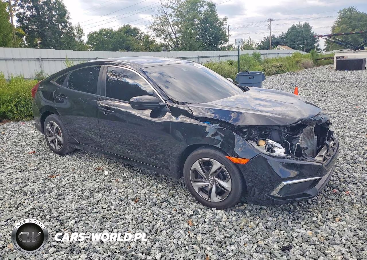 2021 Honda Civic Lx VIN:2HGFC2F60MH555154 - 4