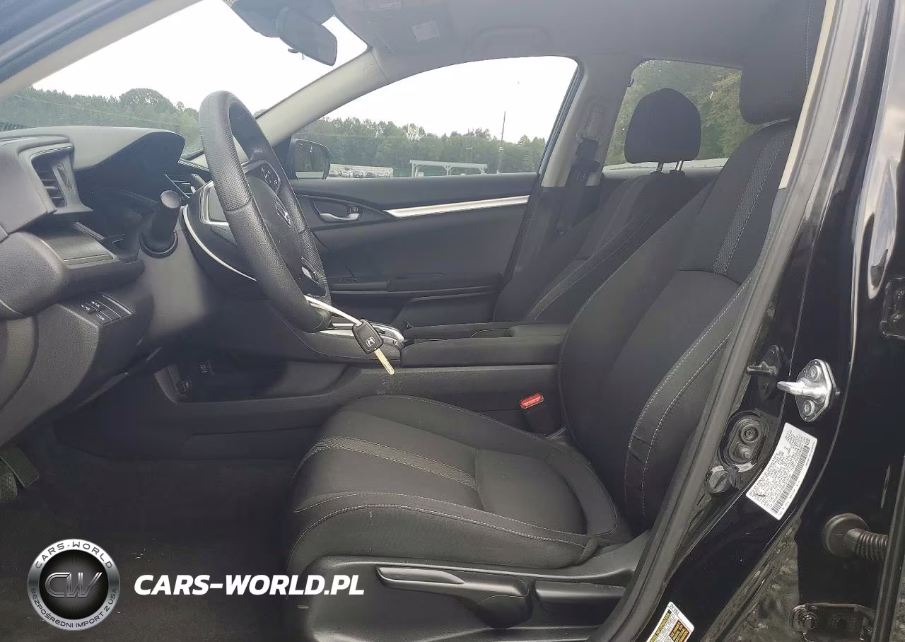 2021 Honda Civic Lx VIN:2HGFC2F60MH555154 - 7