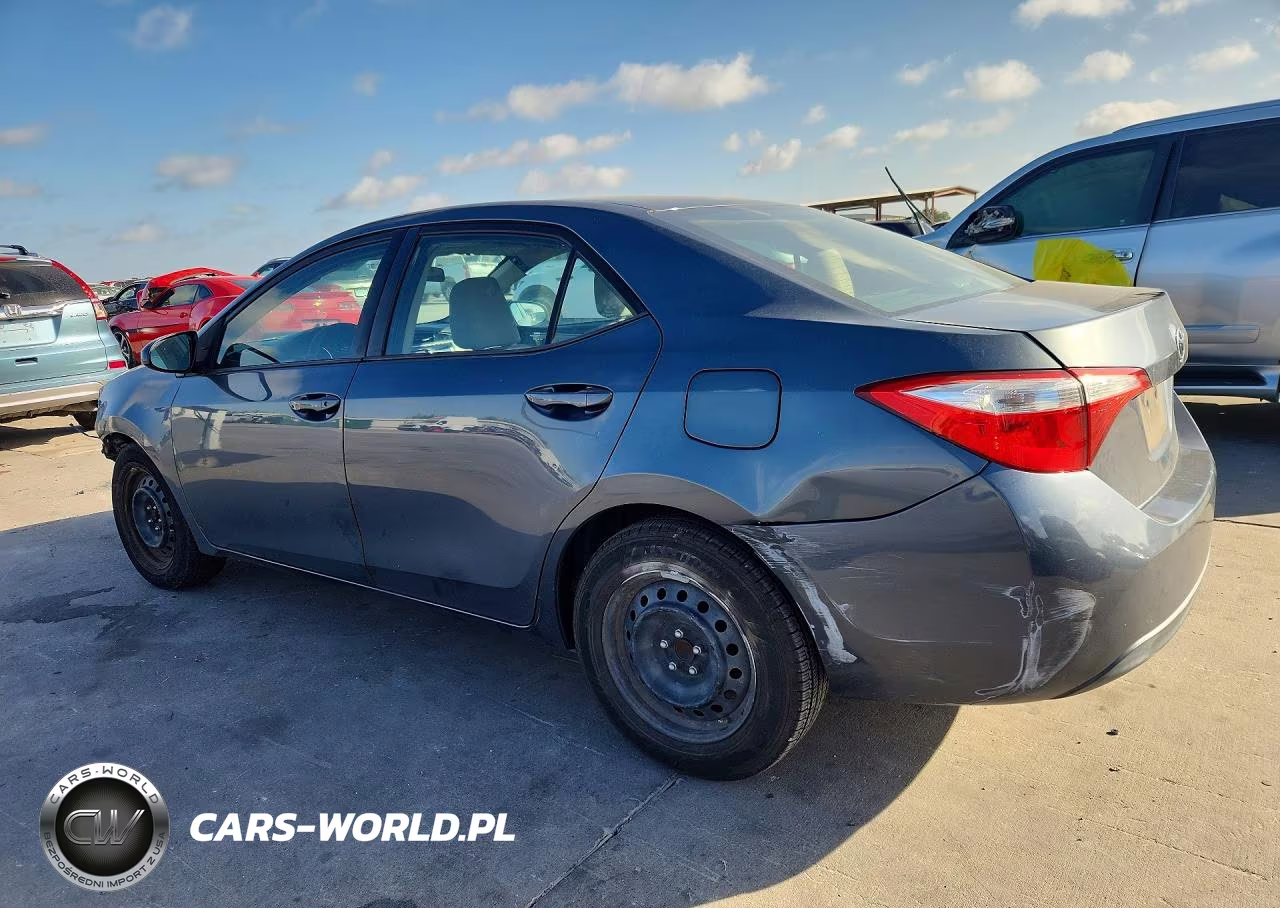 2014 Toyota Corolla Le VIN:5YFBURHE1EP161522 - 2