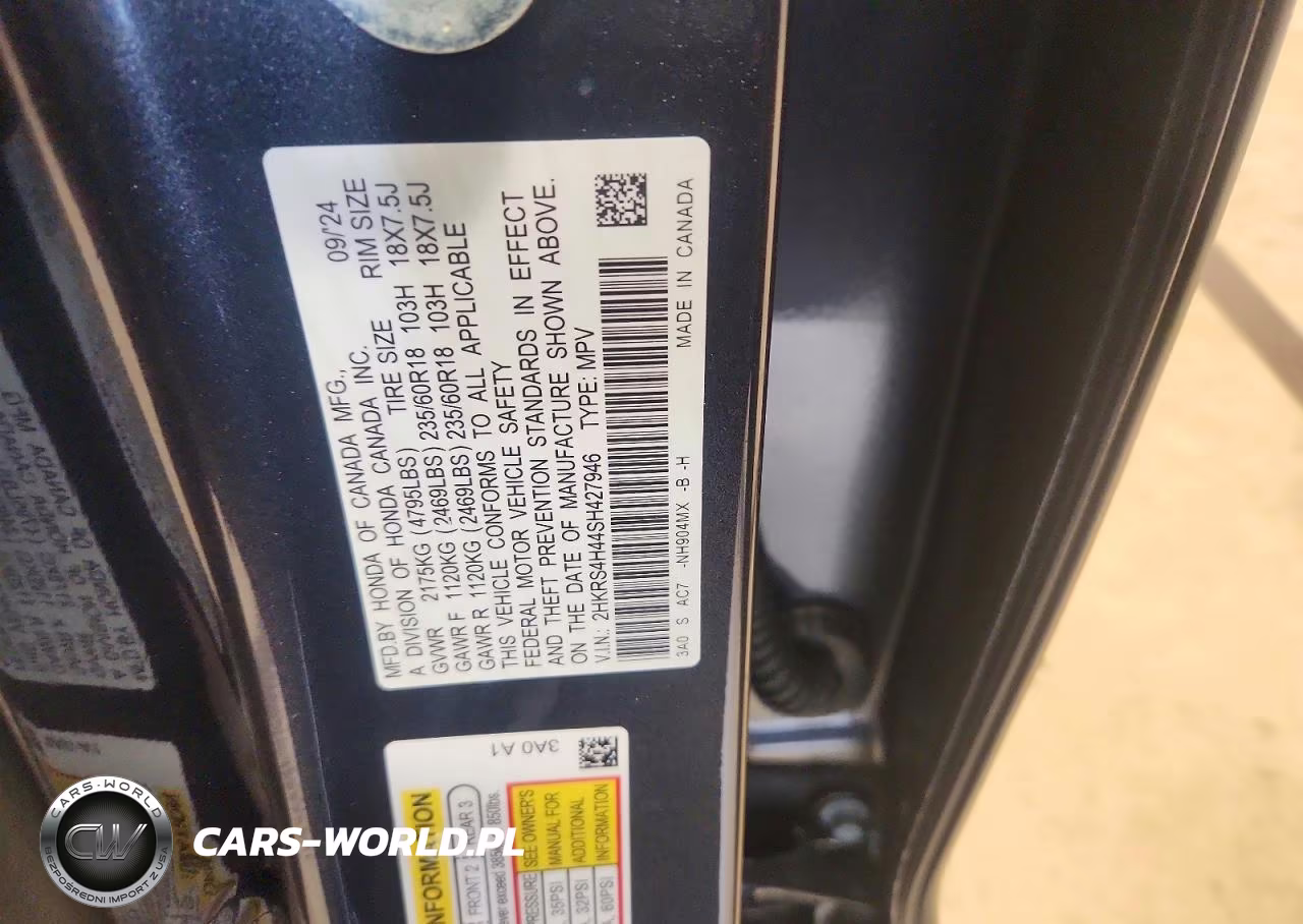 2025 Honda Cr-V Ex VIN:2HKRS4H44SH427946 - 13