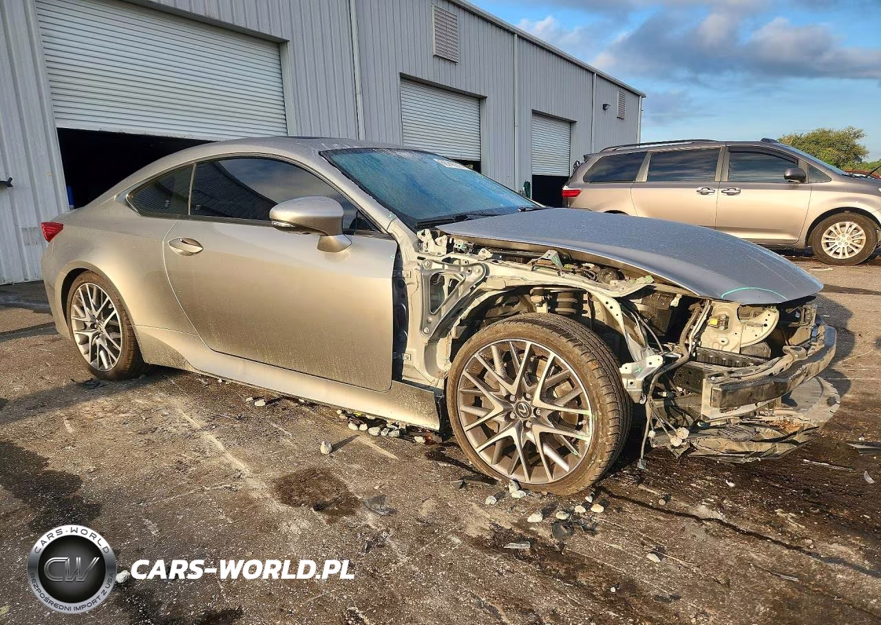 2017 Lexus Rc 350 VIN:JTHHE5BCXH5016695 - 4