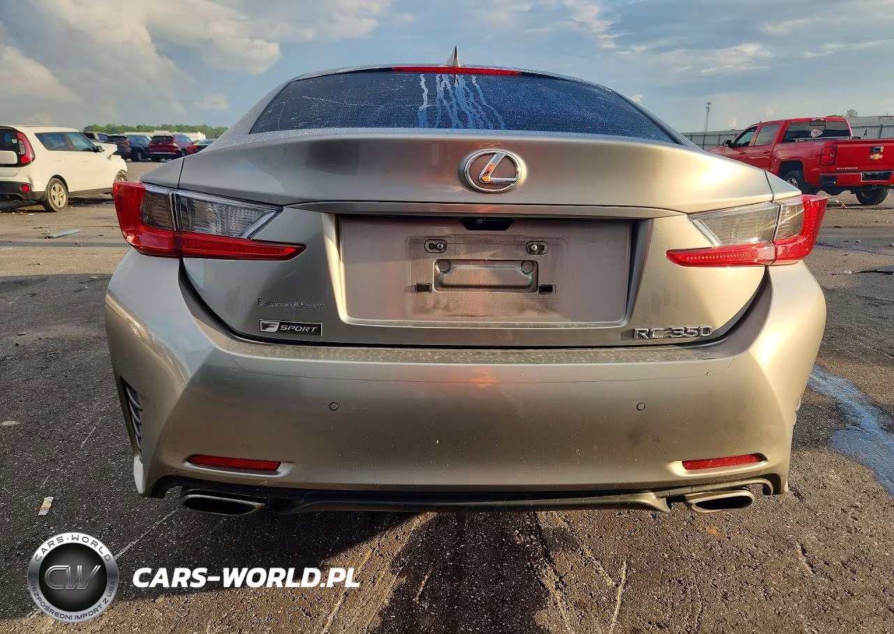 2017 Lexus Rc 350 VIN:JTHHE5BCXH5016695 - 6