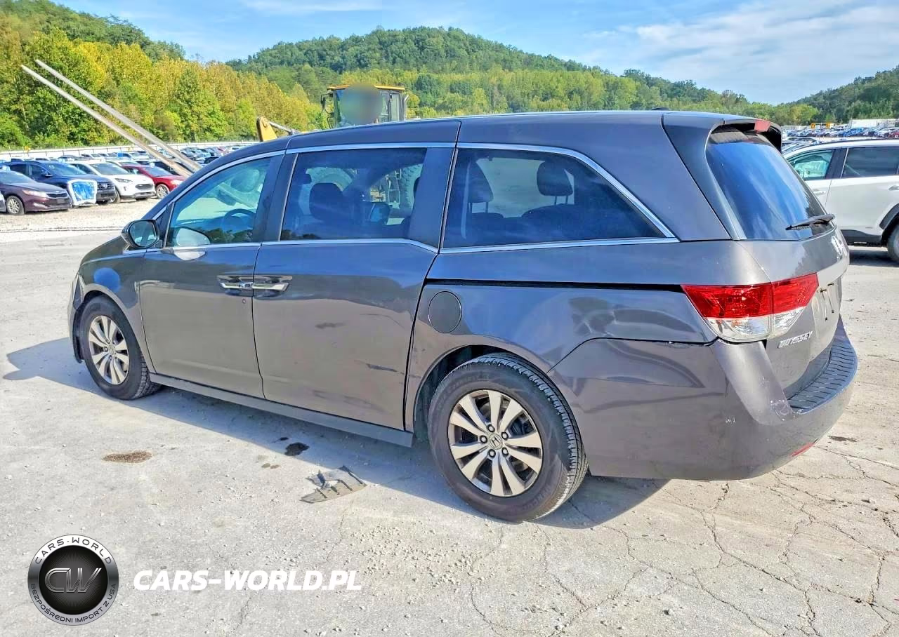 2015 Honda Odyssey Exl VIN:5FNRL5H6XFB077134 - 2