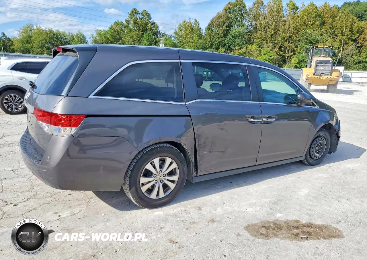 2015 Honda Odyssey Exl VIN:5FNRL5H6XFB077134 - 3