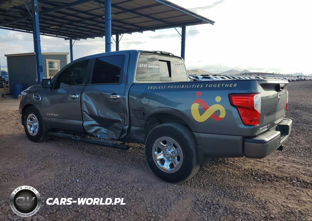 2017 Nissan Titan Sv VIN:1N6AA1E68HN501704 - 2