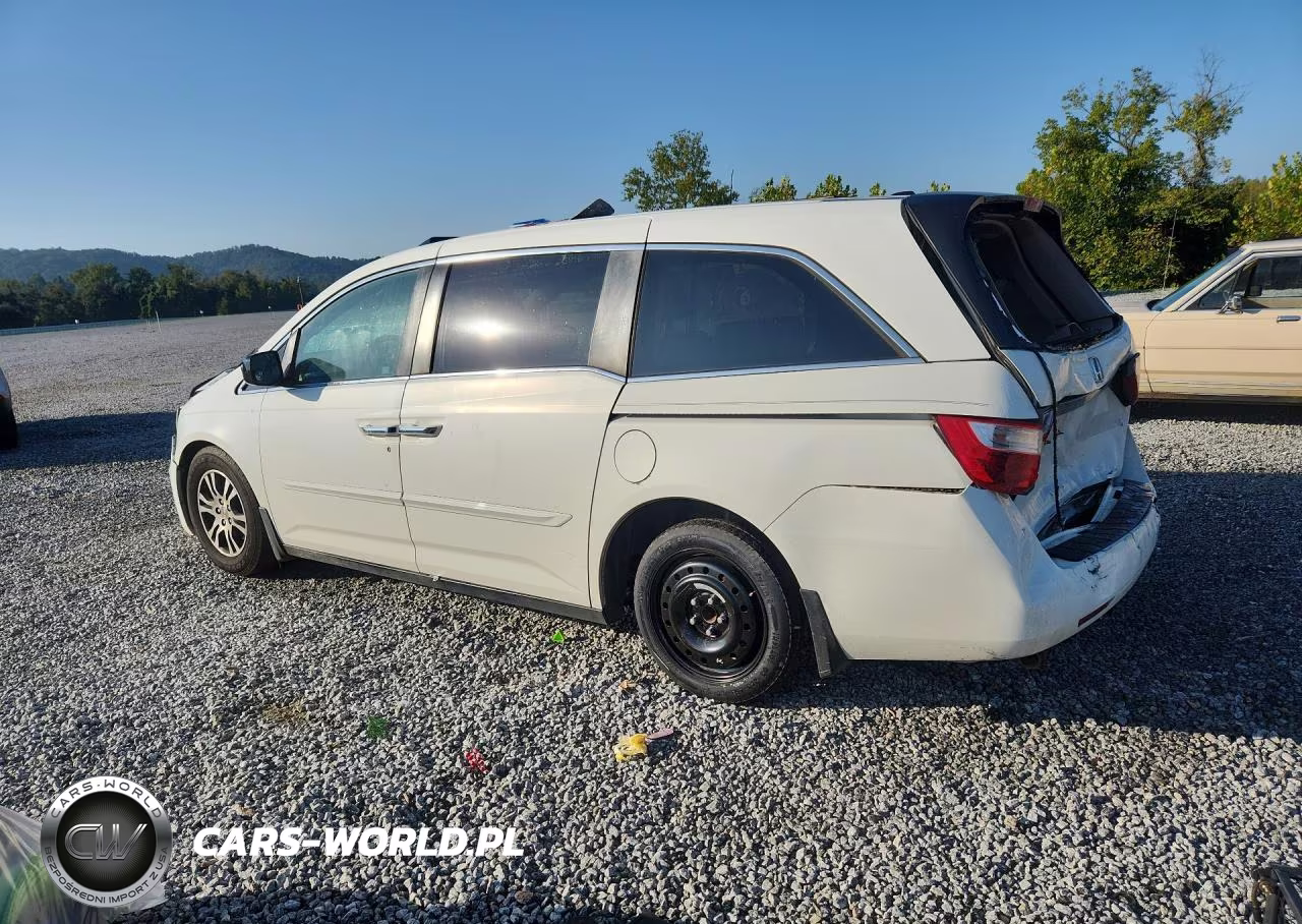 2012 Honda Odyssey Exl VIN:5FNRL5H61CB136325 - 2