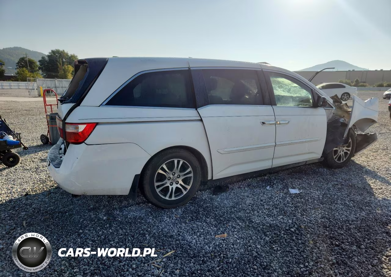 2012 Honda Odyssey Exl VIN:5FNRL5H61CB136325 - 3