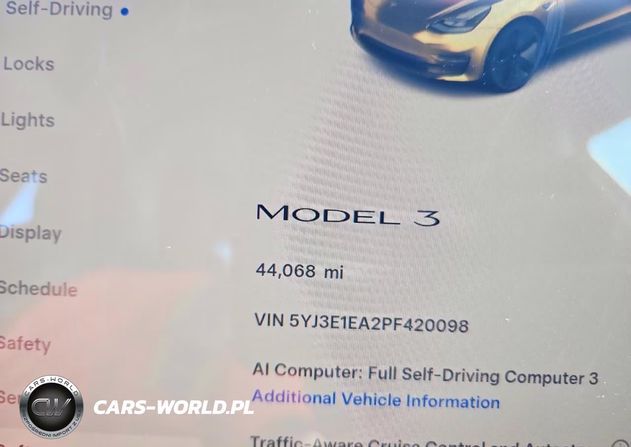 2023 Tesla Model 3 VIN:5YJ3E1EA2PF420098 - 9
